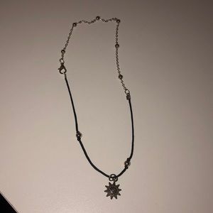 Sun necklace choker